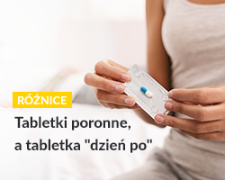 Tabletki poronne a tabletka dzień po